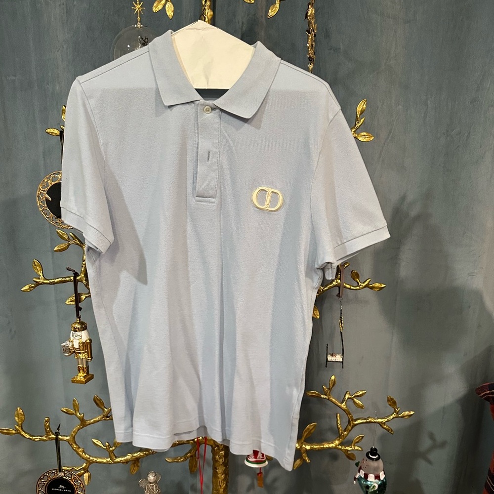Dior L polo light blue